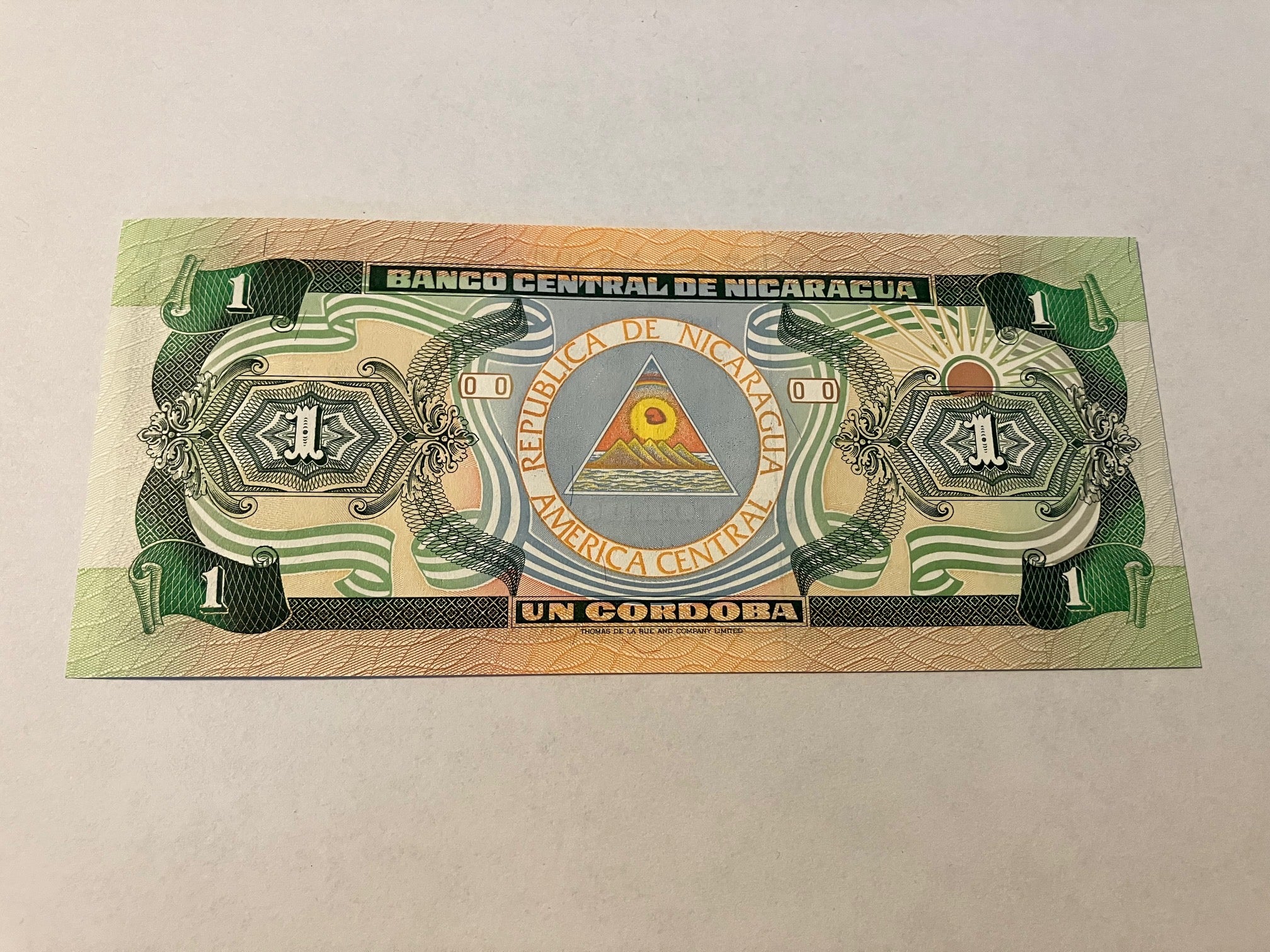 1 Cordoba Nicaragua