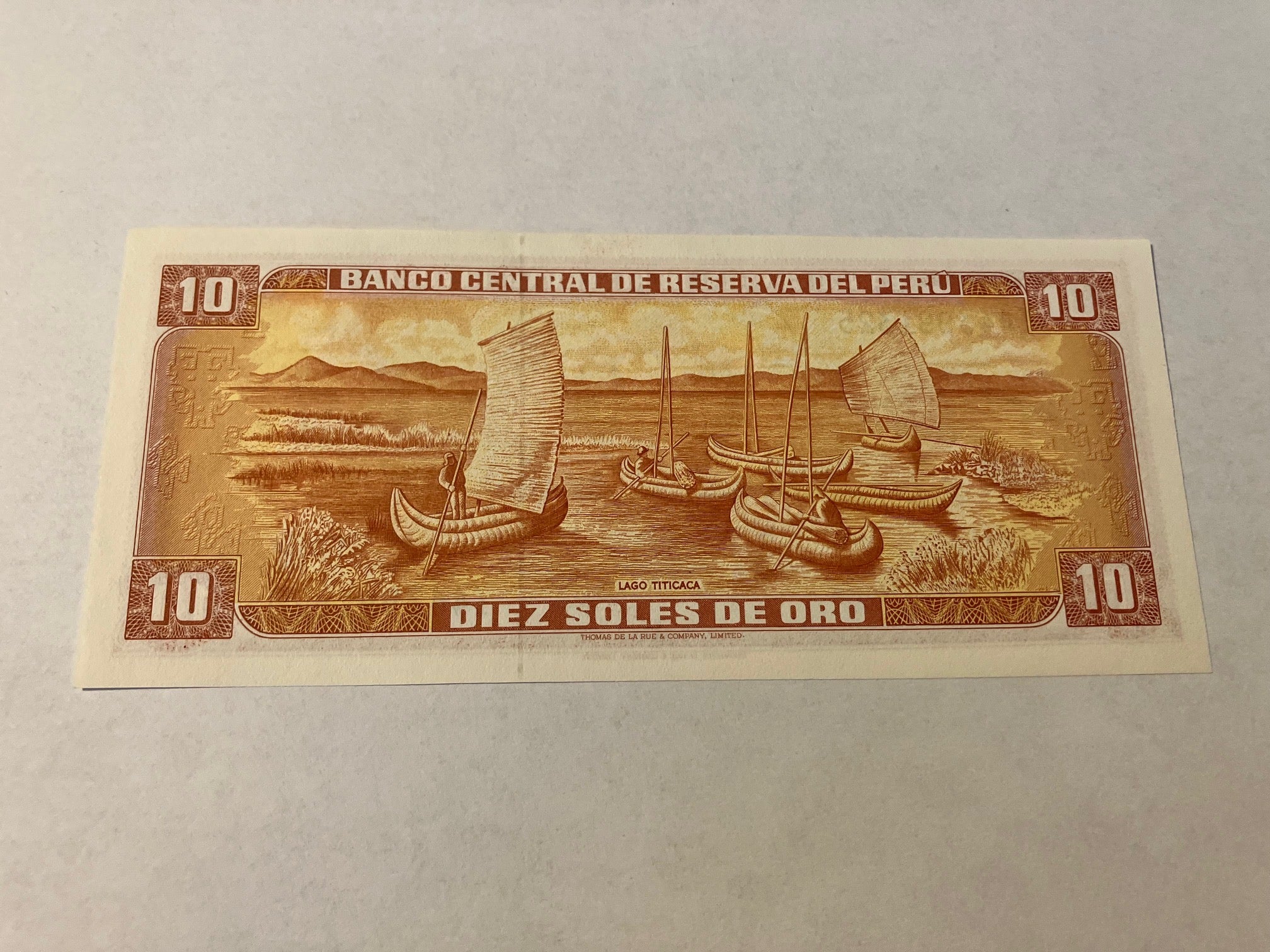 10 Soles De Oro Peru