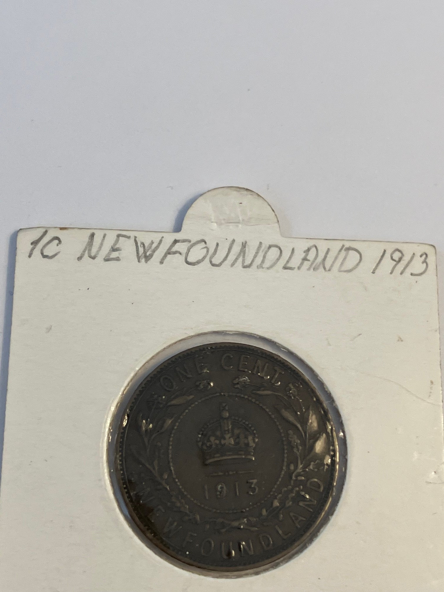 1 Cent Newfoundland 1913