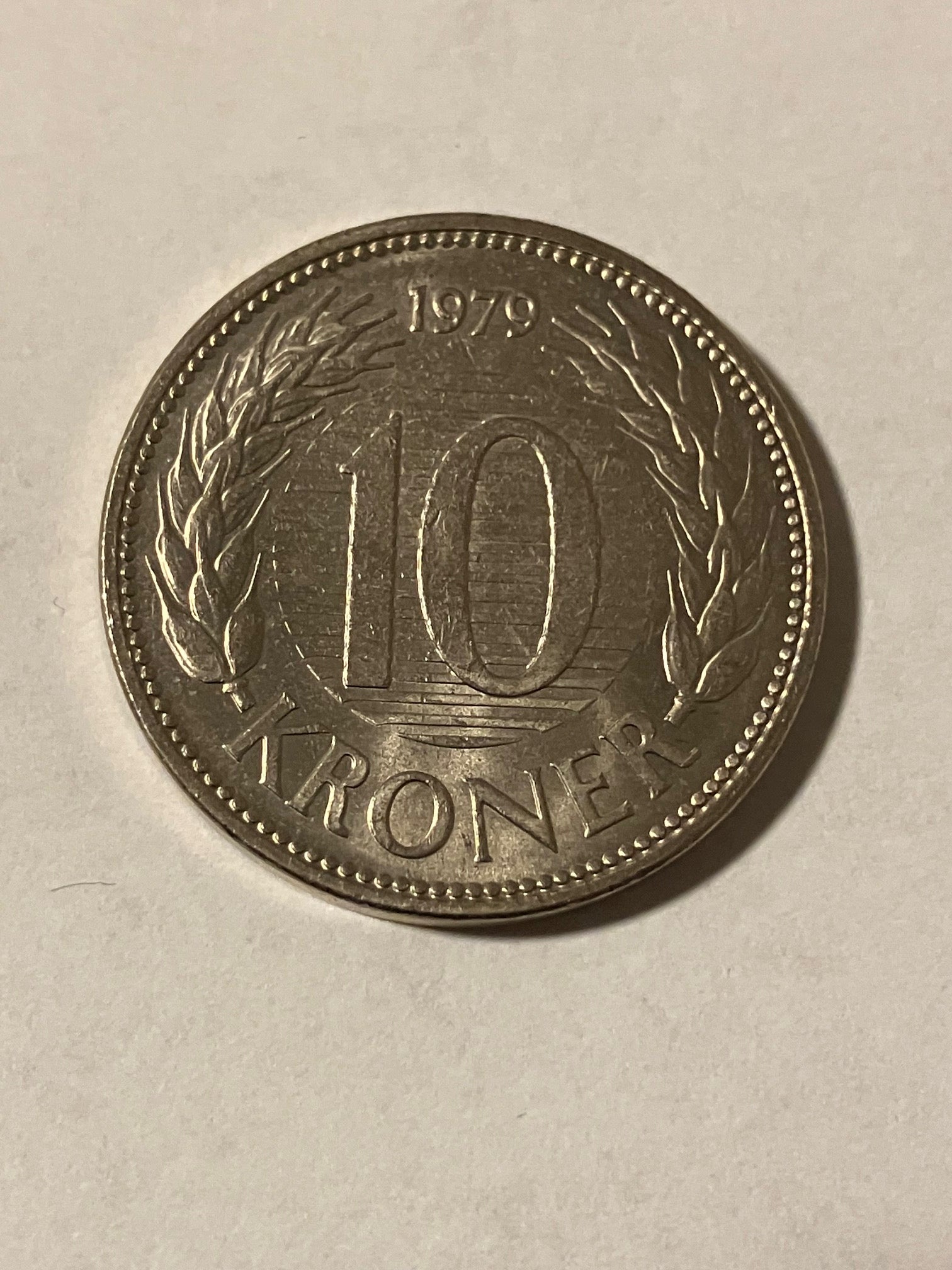 10 Kroner 1979