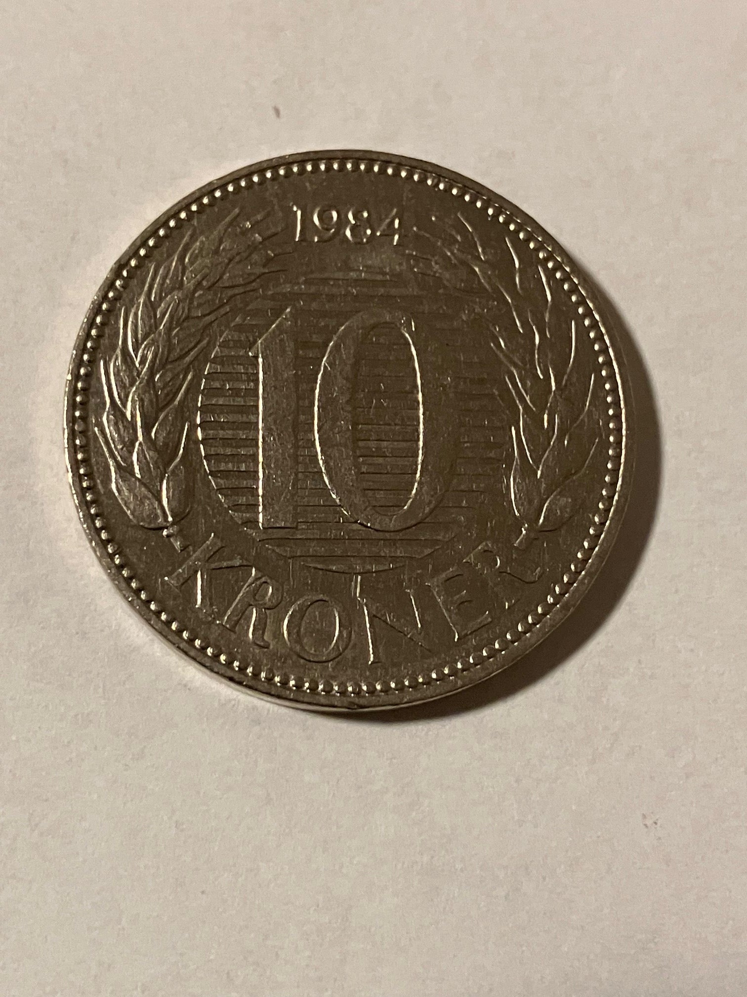 10 Kroner 1984