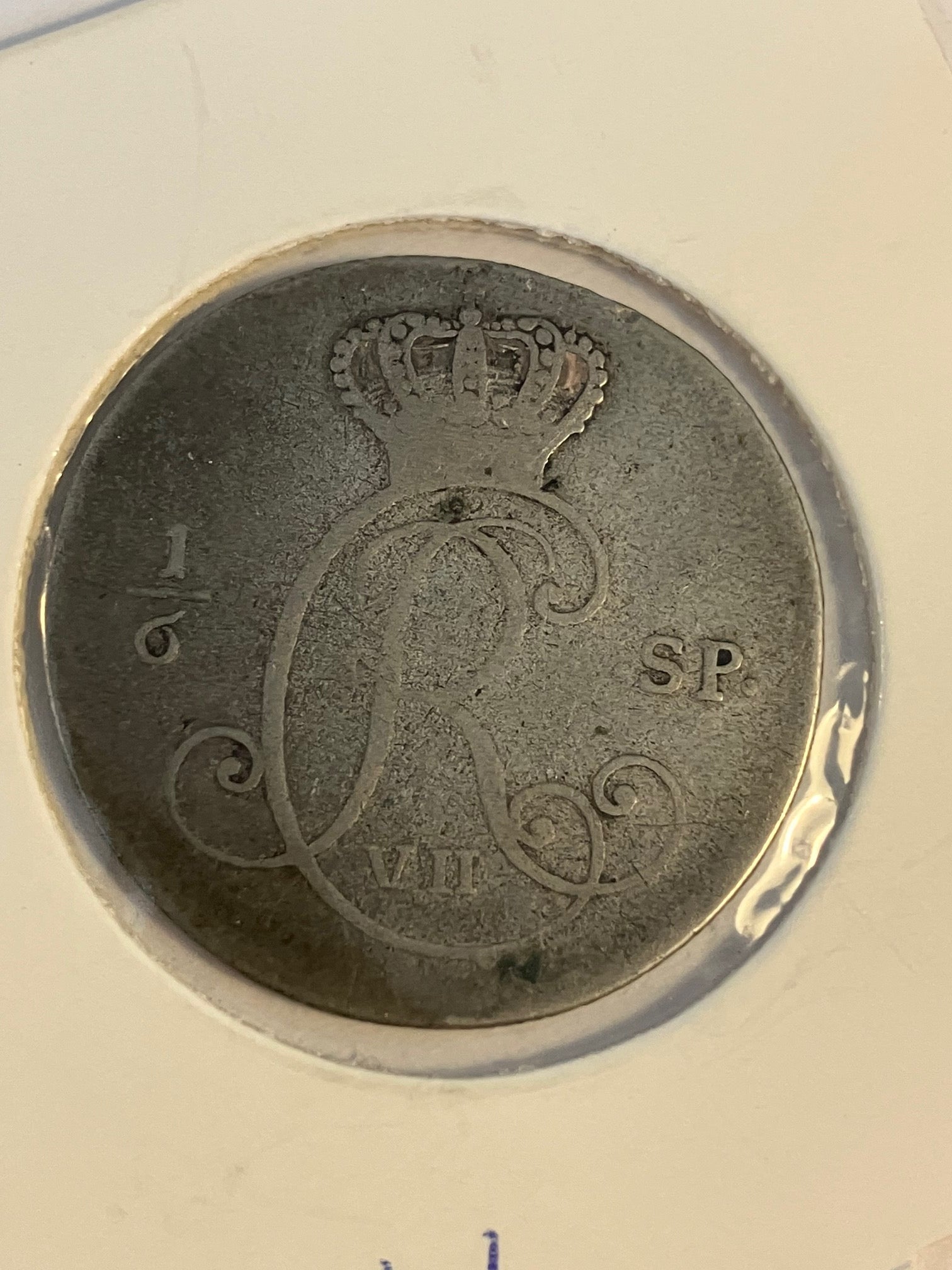 1/6 speciedaler - Slidt