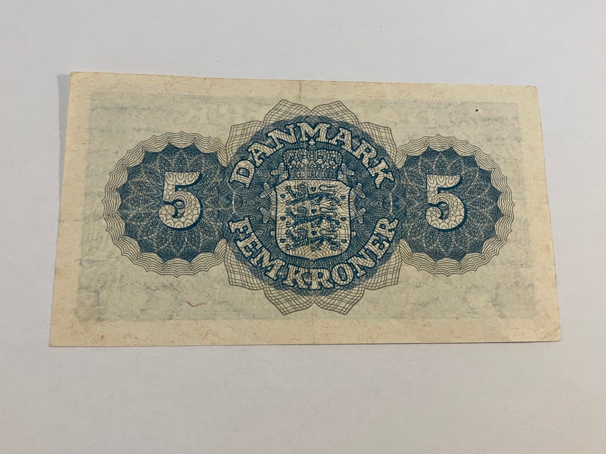 5 Kroner 1949 Danmark - Lille hul