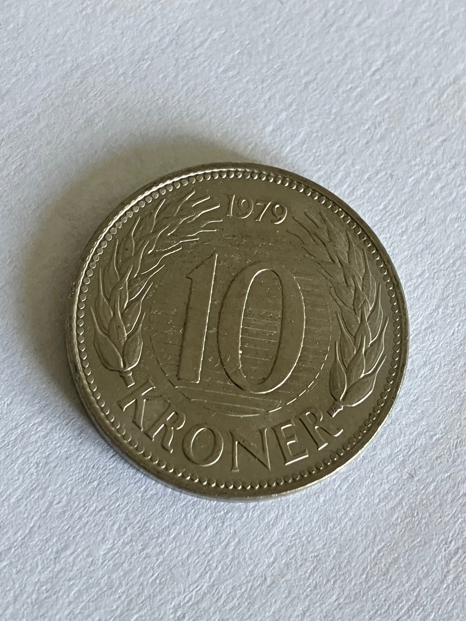 10 Kroner 1979