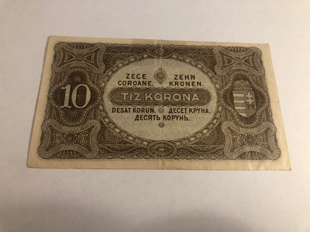 10 korona Hungary