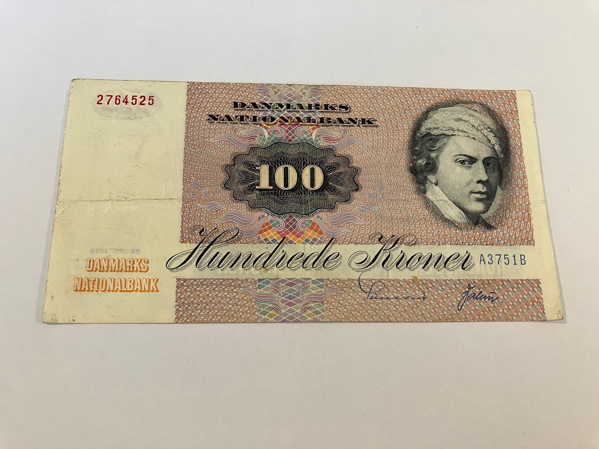 100 Kroner 1975 Danmark