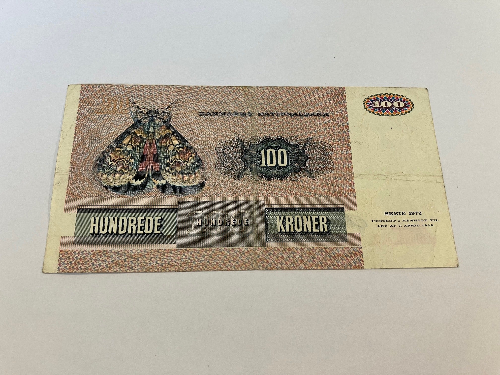 100 Kroner 1975 Danmark