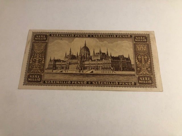 100 Millio pengo Hungary 1946