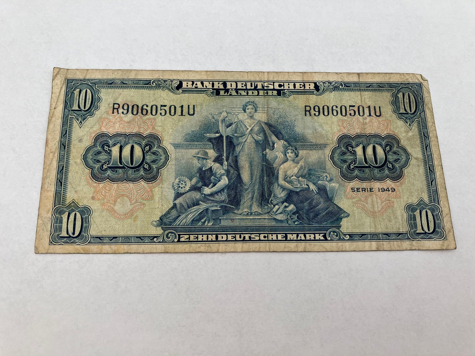 10 Deutsche Mark 1949