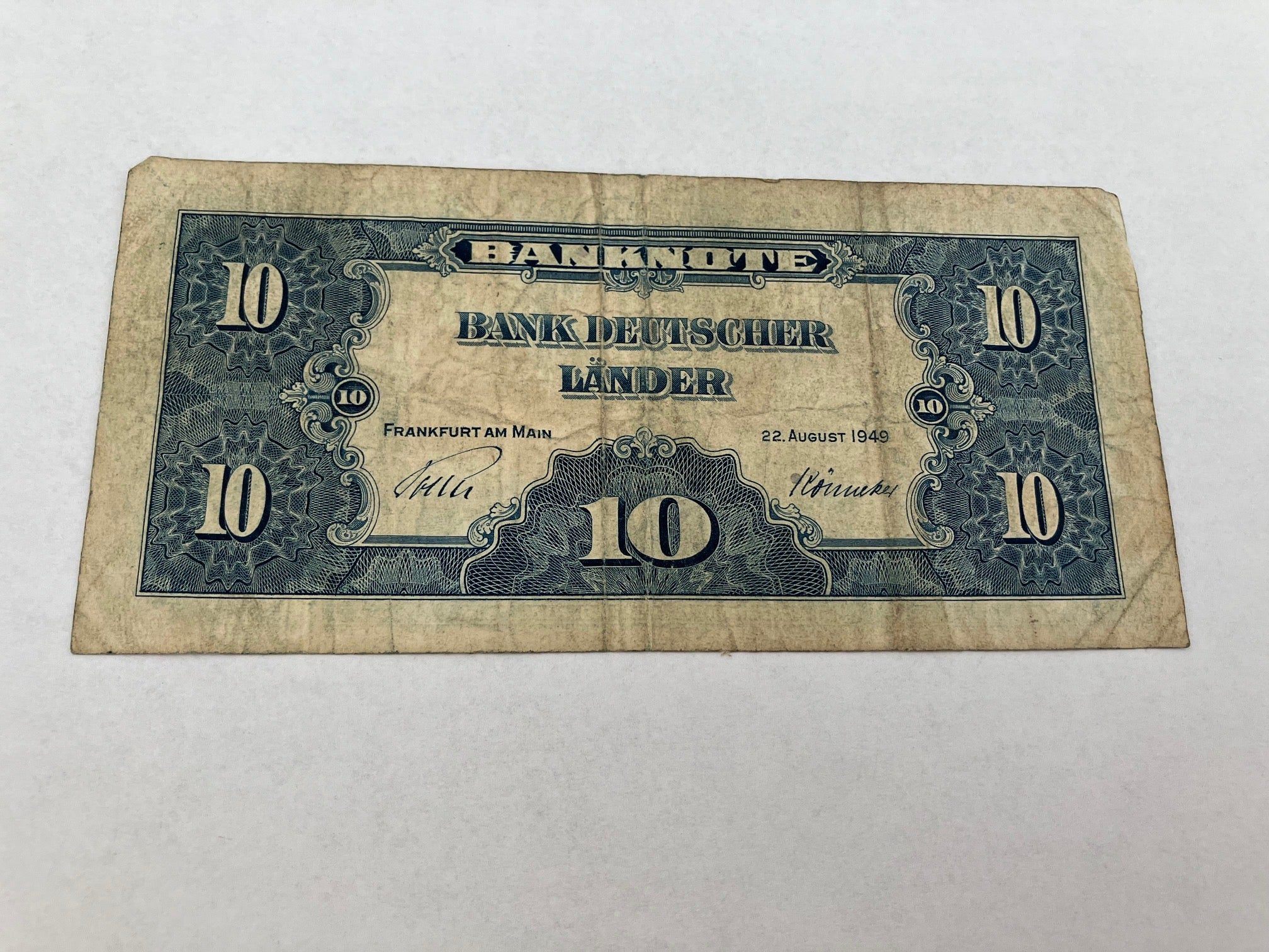 10 Deutsche Mark 1949