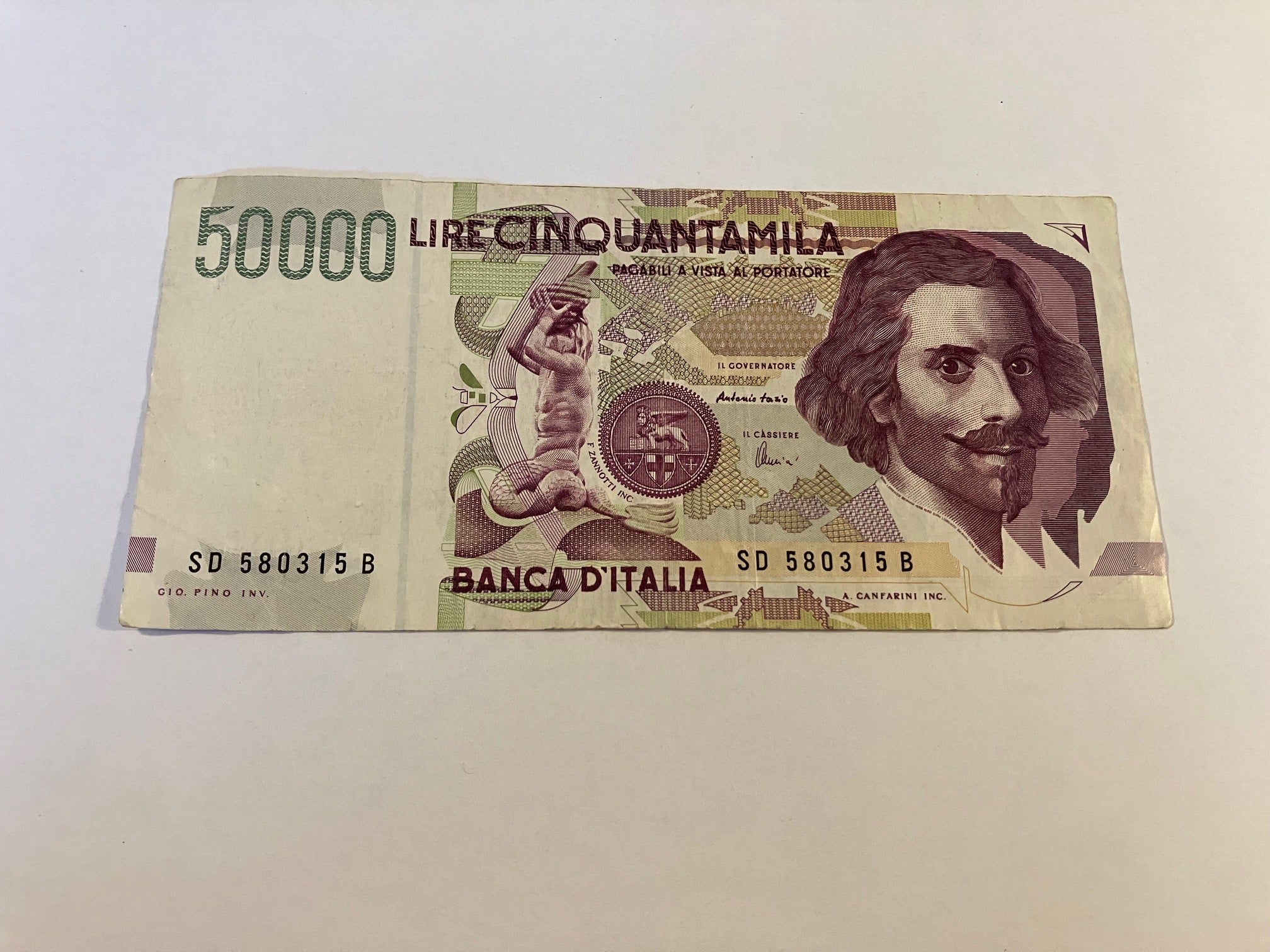 50000 Lire Italy