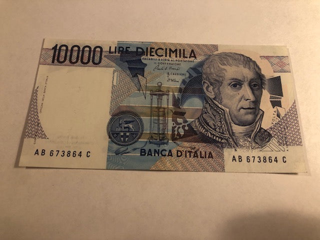 10.000 lire Italy