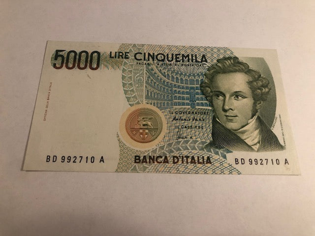 5000 Lire Italy