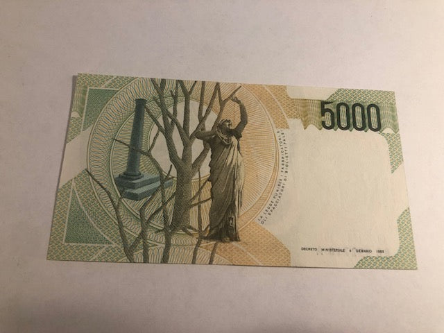5000 Lire Italy