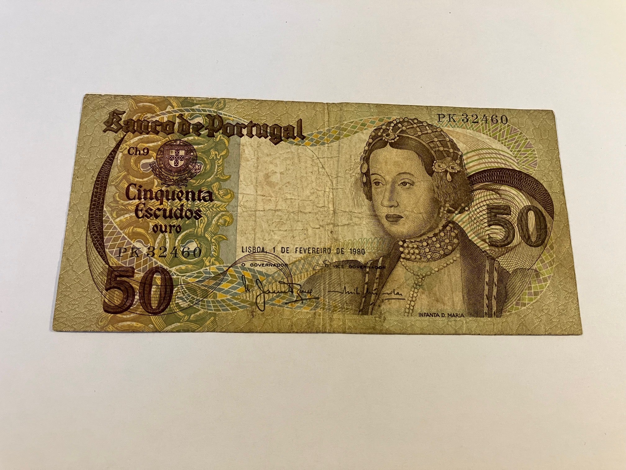 50 Escudos 1980 Portugal