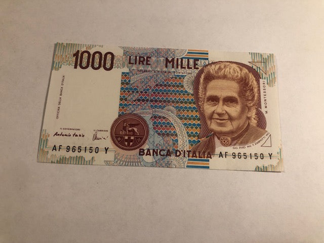 1000 Lire Italy