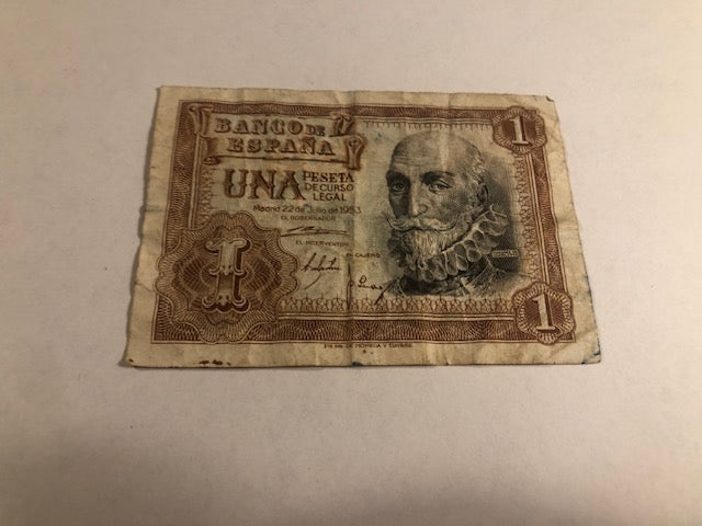 Una Peseta 1953