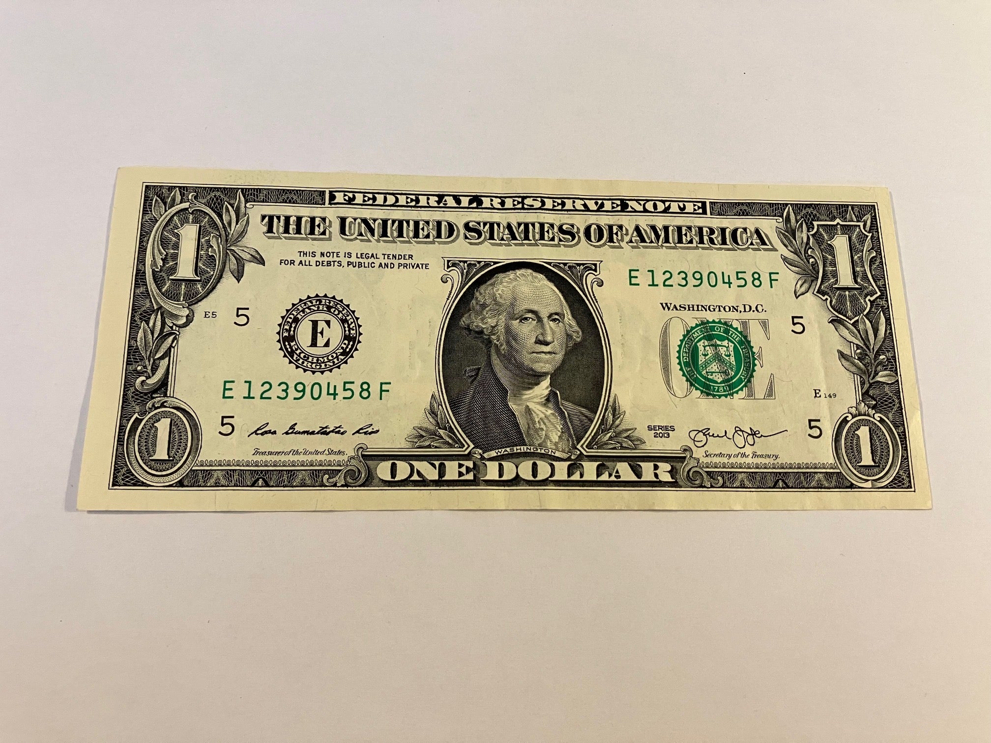1 Dollar USA 2013