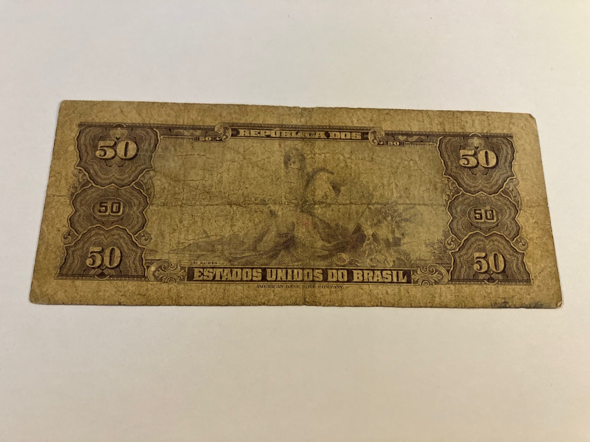 50 Cruzeiros Brazil