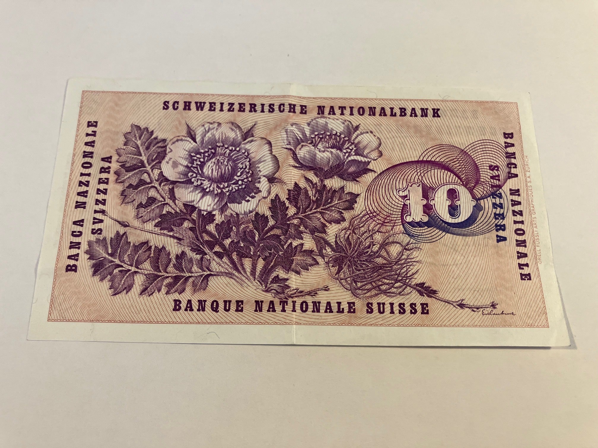 10 Francs Switzerland - Pæn