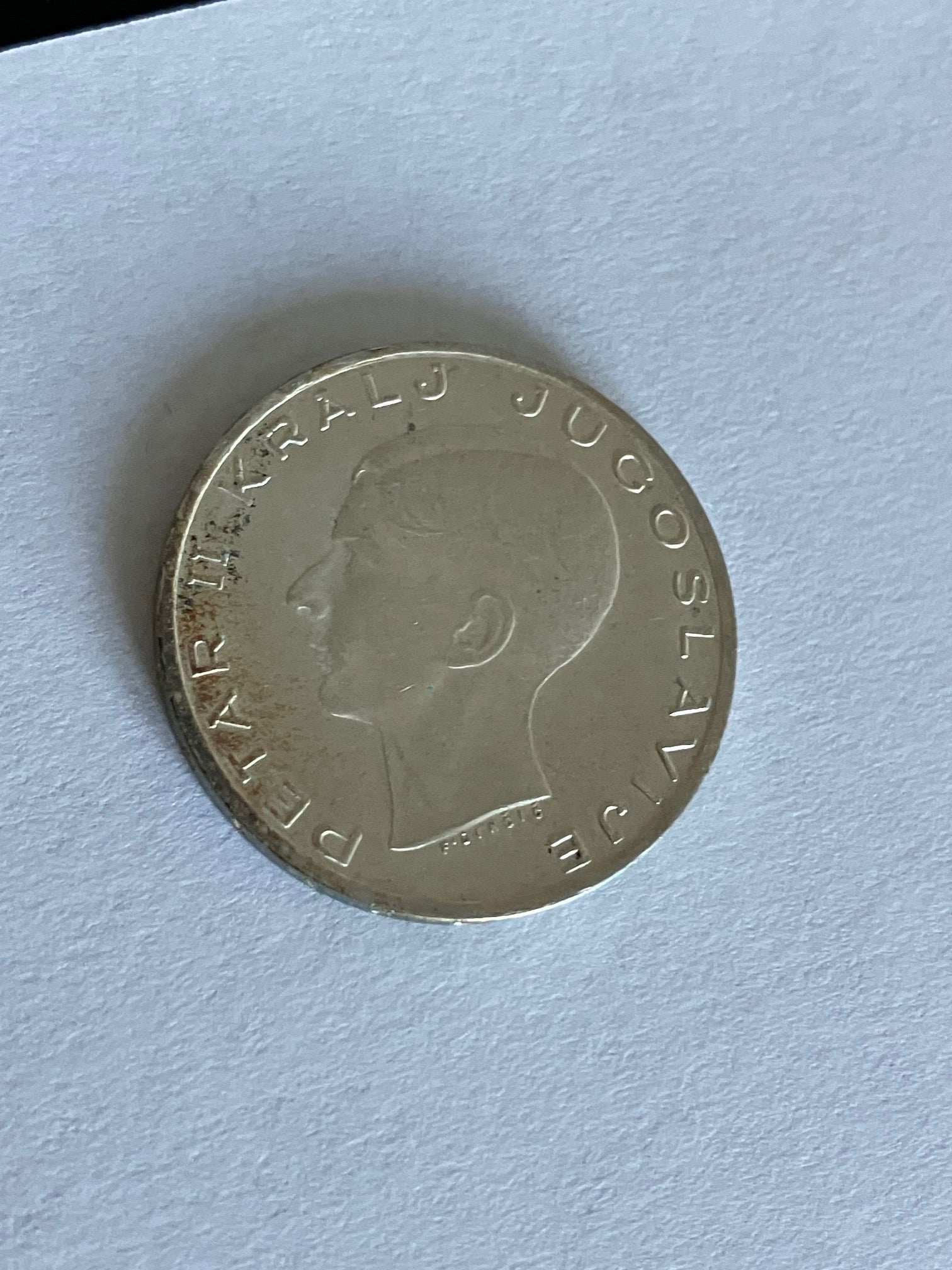 20 Dinara 1938 Yugoslavia