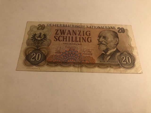 20 Schilling 1956 Austria