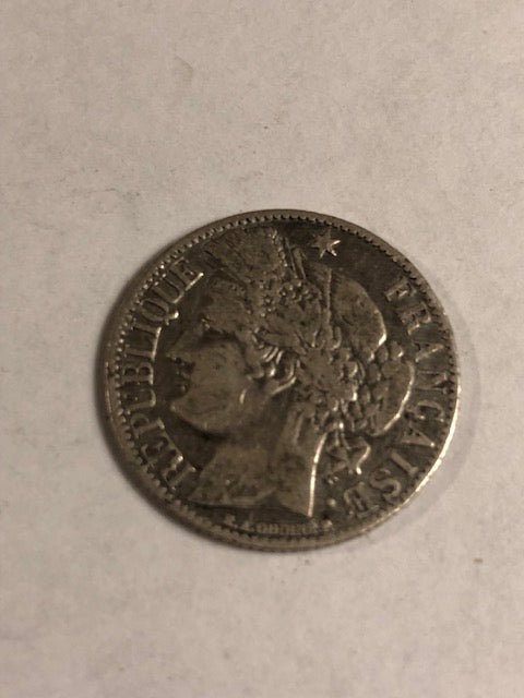 1 franc 1872 France