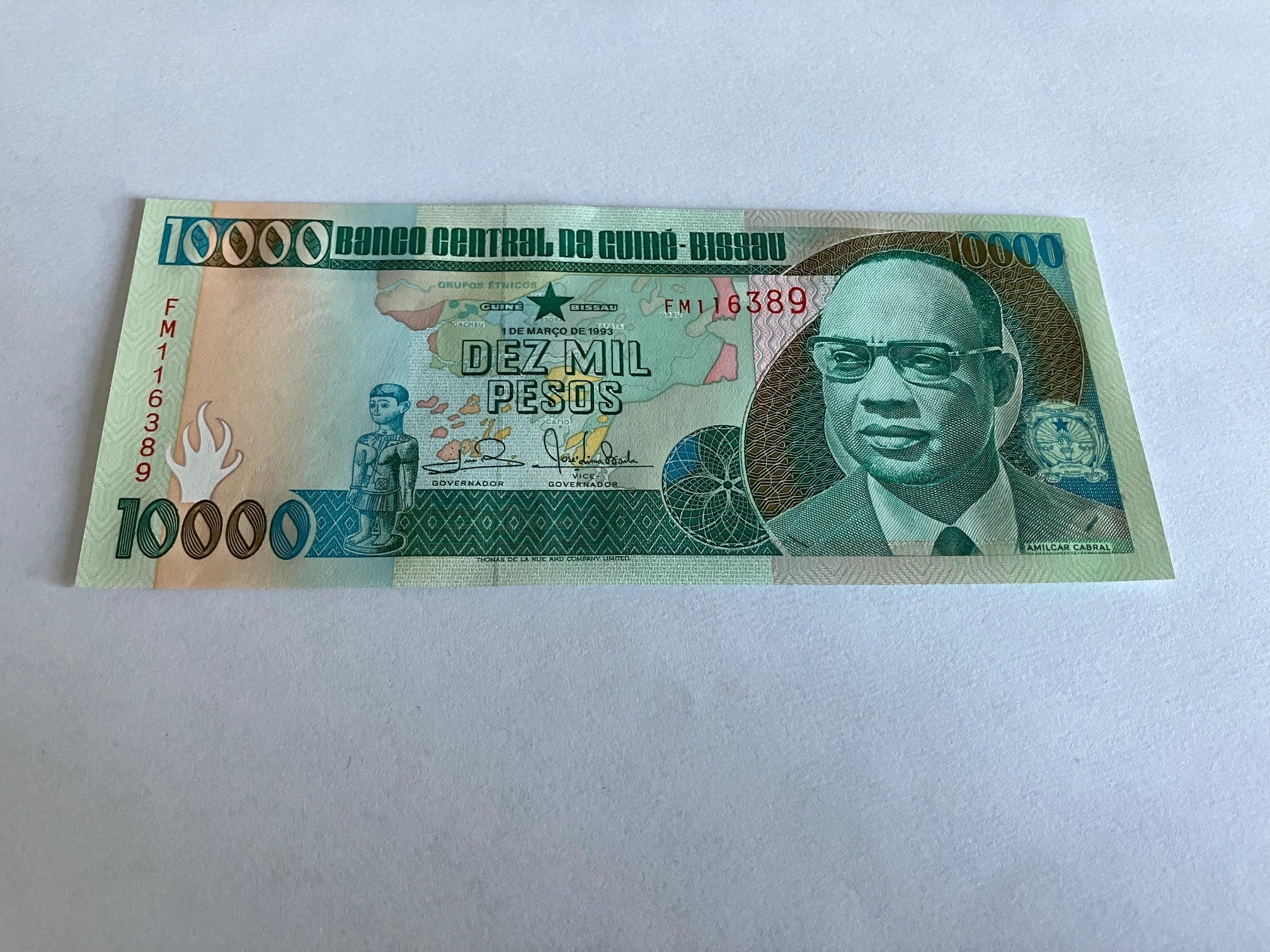 10000 Pesos Guinea-Bissau 1993