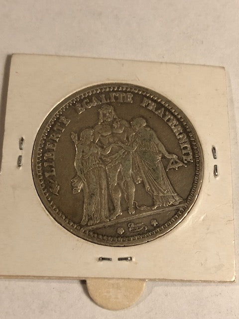 5 francs 1873 France