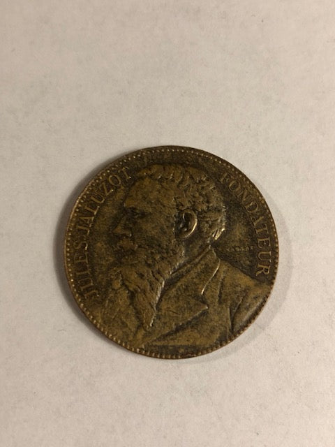 Jules Jaluzot Fondateur 1884 Medallion France
