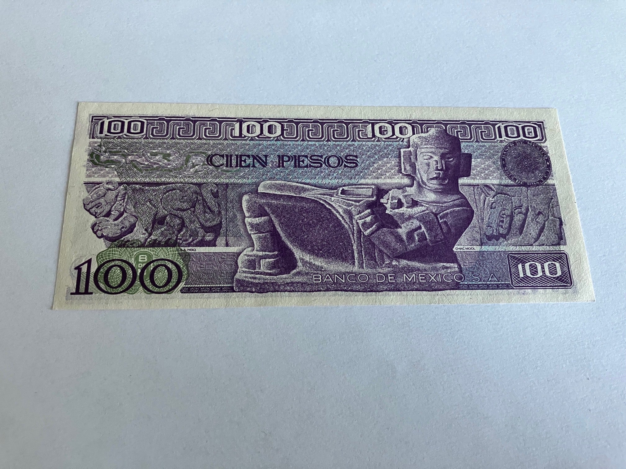 100 Pesos Mexico 1982