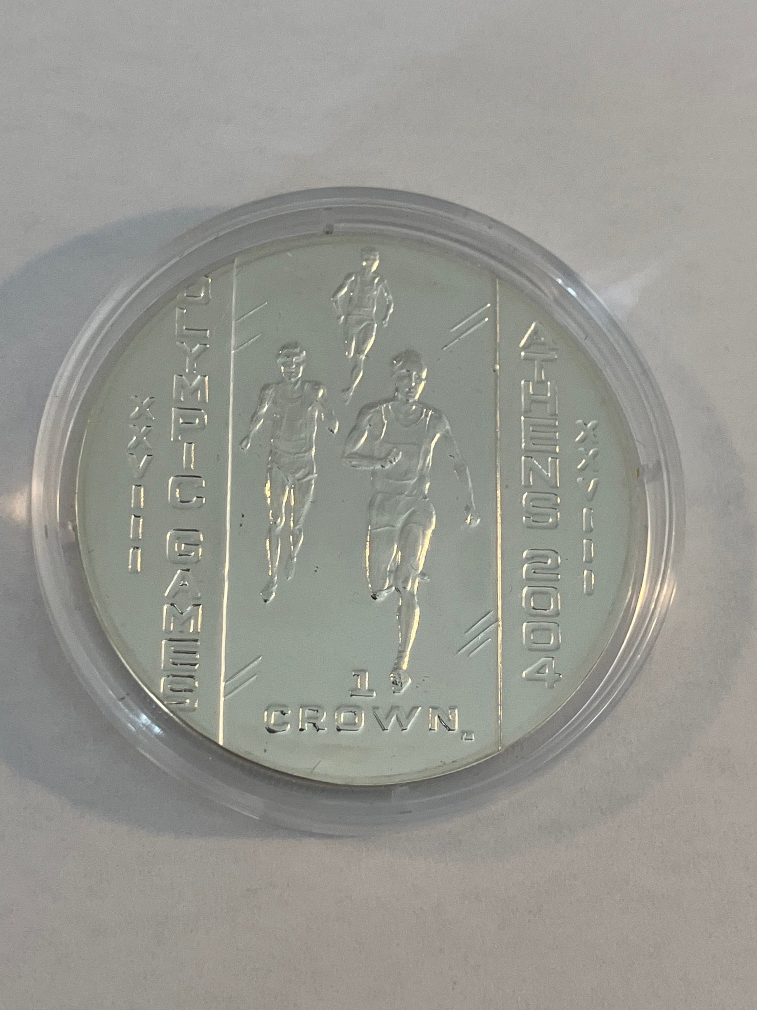 1 Crown - Isle of man 2004