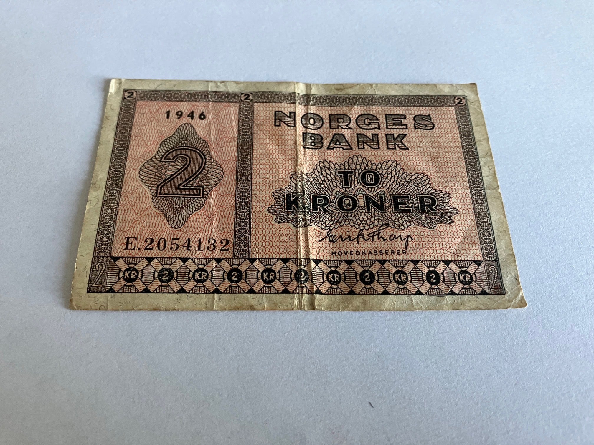 2 Kroner Norge 1946