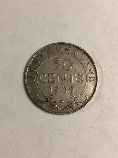 50 cents Newfoundland 1909