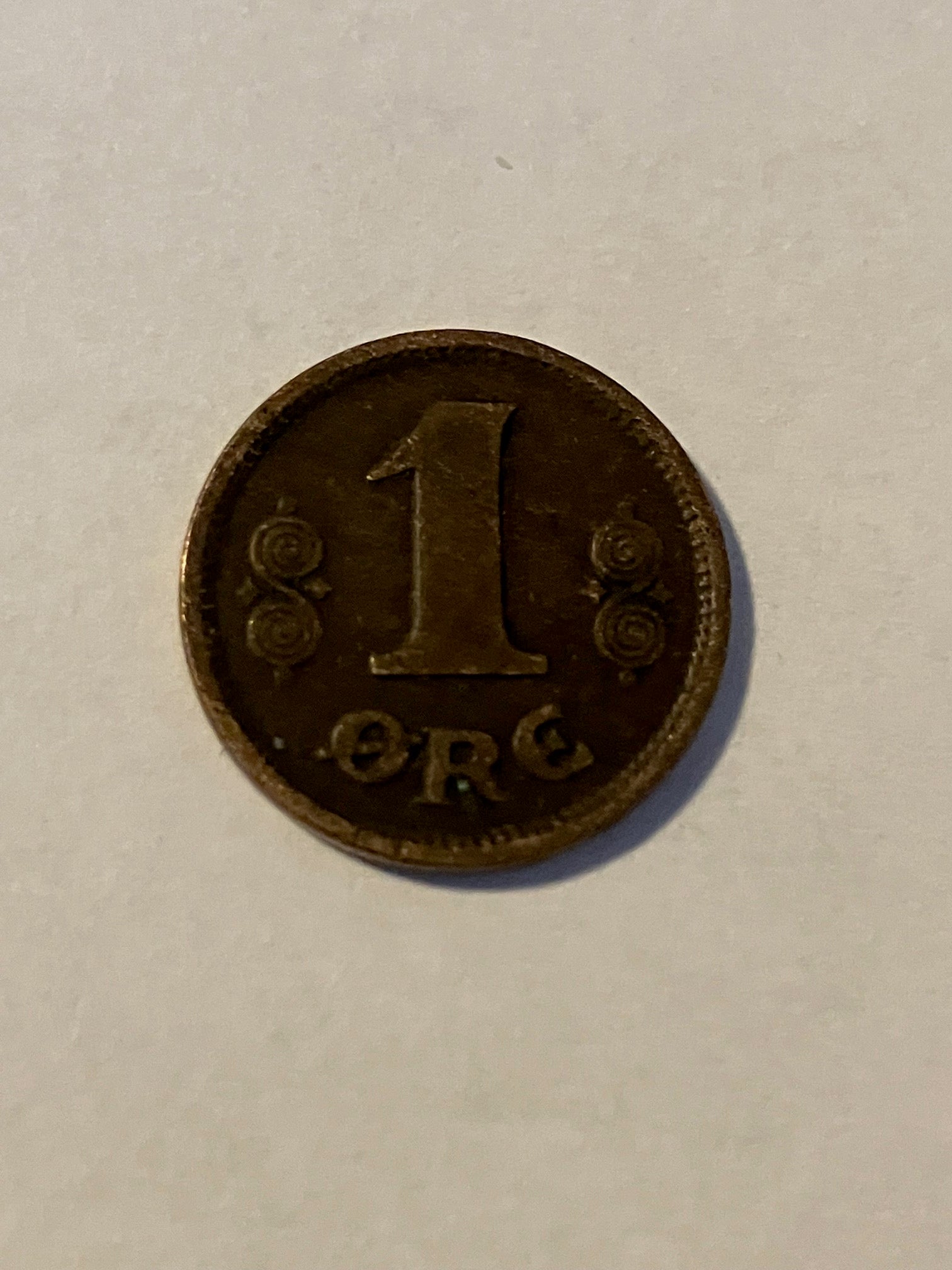 1 Øre 1919 Bronze