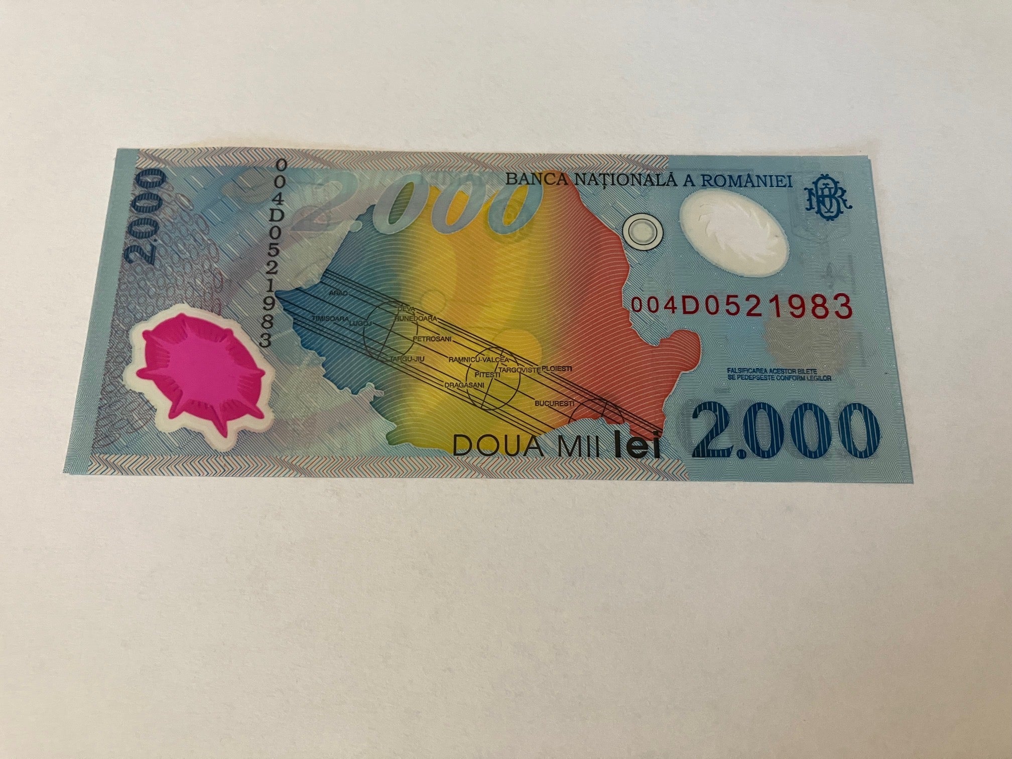2000 Lei Romania