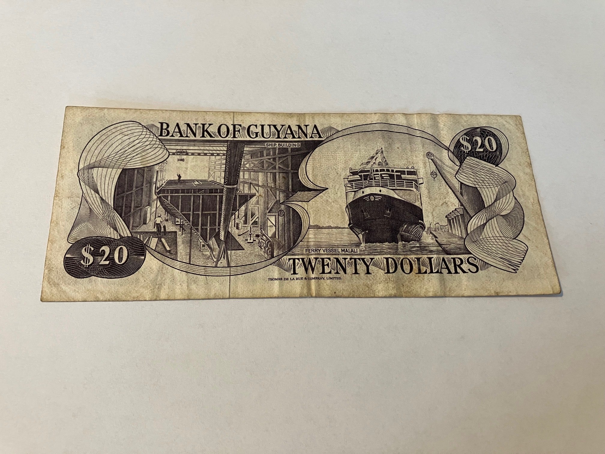 20 Dollars Guyana