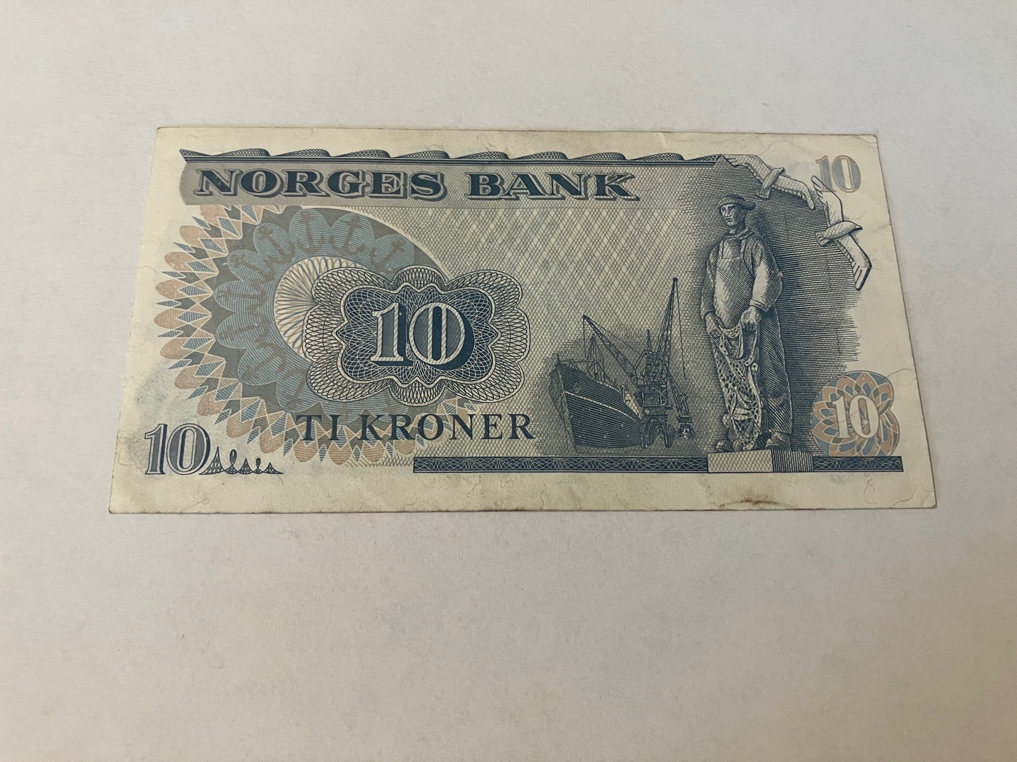 10 Kroner Norge 1973