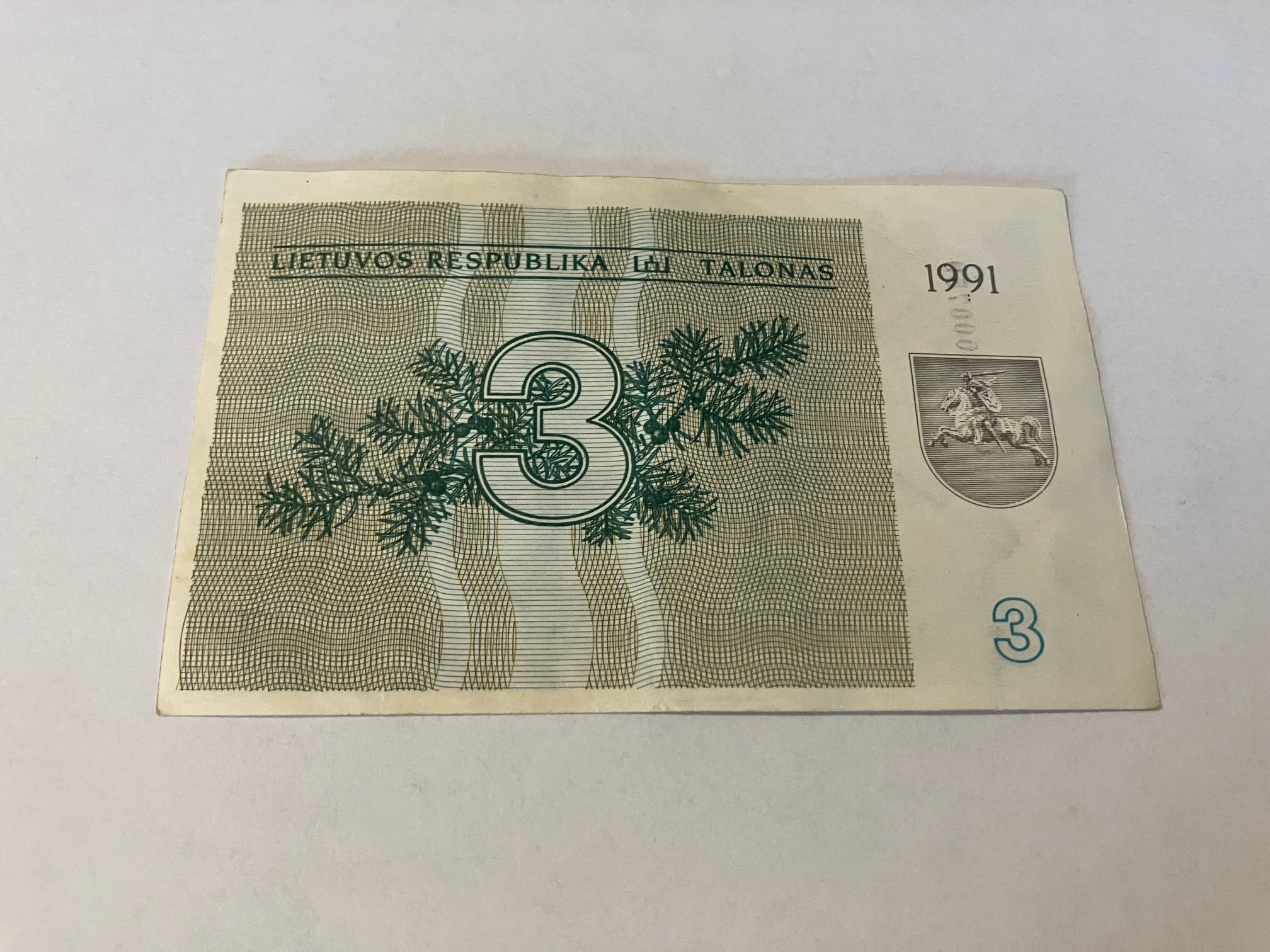 3 Talonas 1991 Lithuania