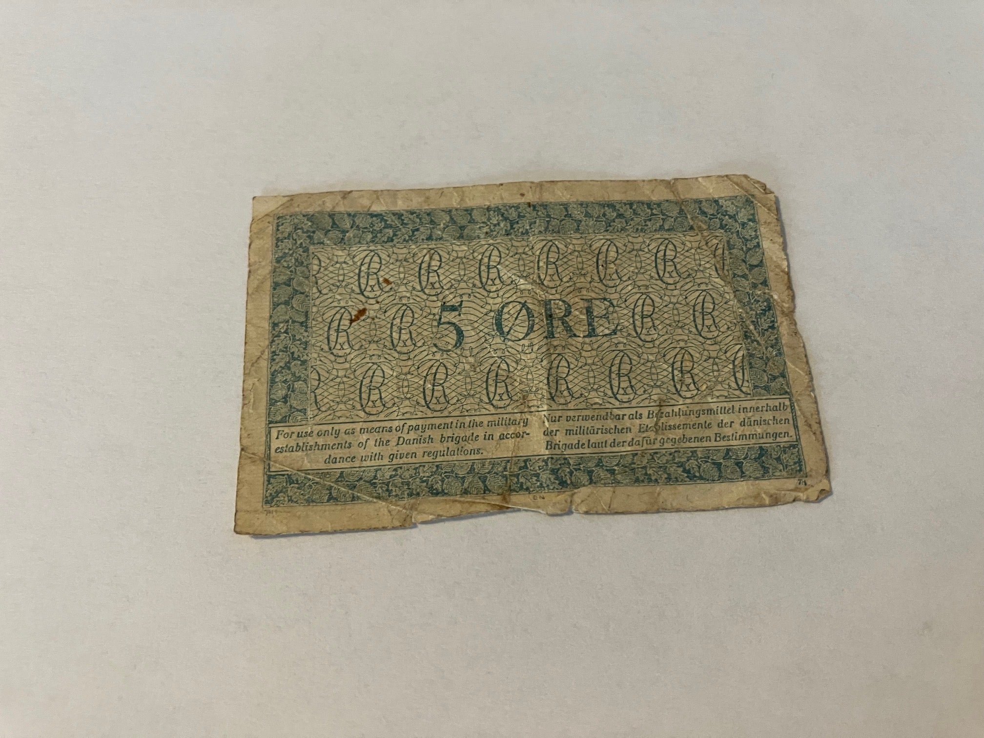 5 Øre Den Danske Brigade