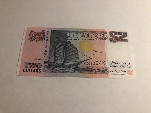 2 dollar Singapore