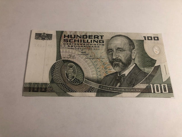 Hundert schilling Austria