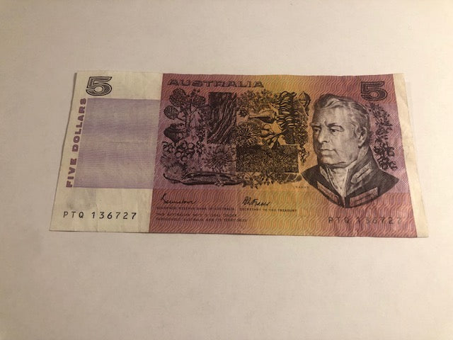 5 Dollars Australia Philips Randall