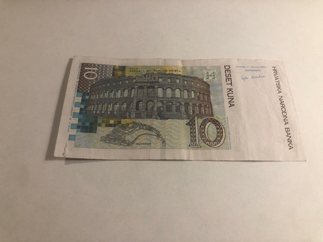 10 Kuna Croatia