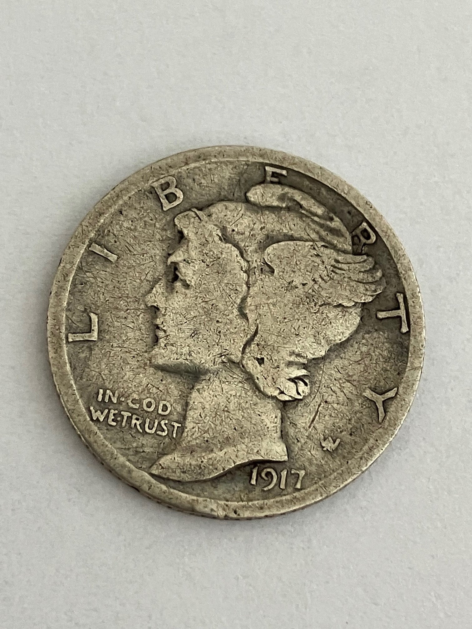 One Dime 1917 USA