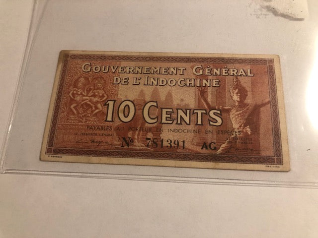 10 Cents French Indochina