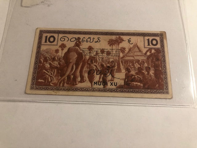 10 Cents French Indochina