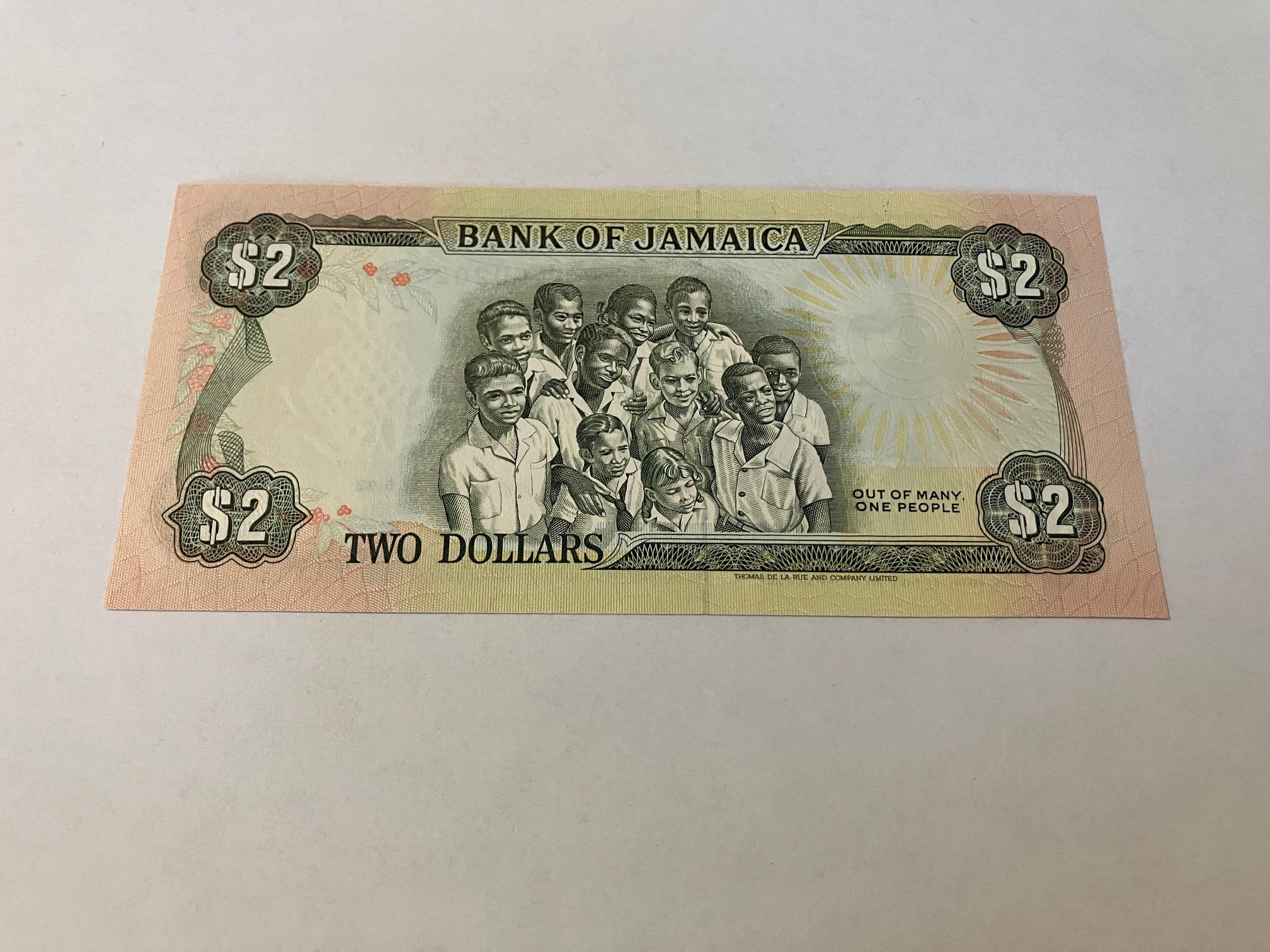 2 Dollars Jamaica 1992