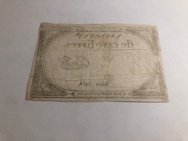 5 livres France 1792-1804