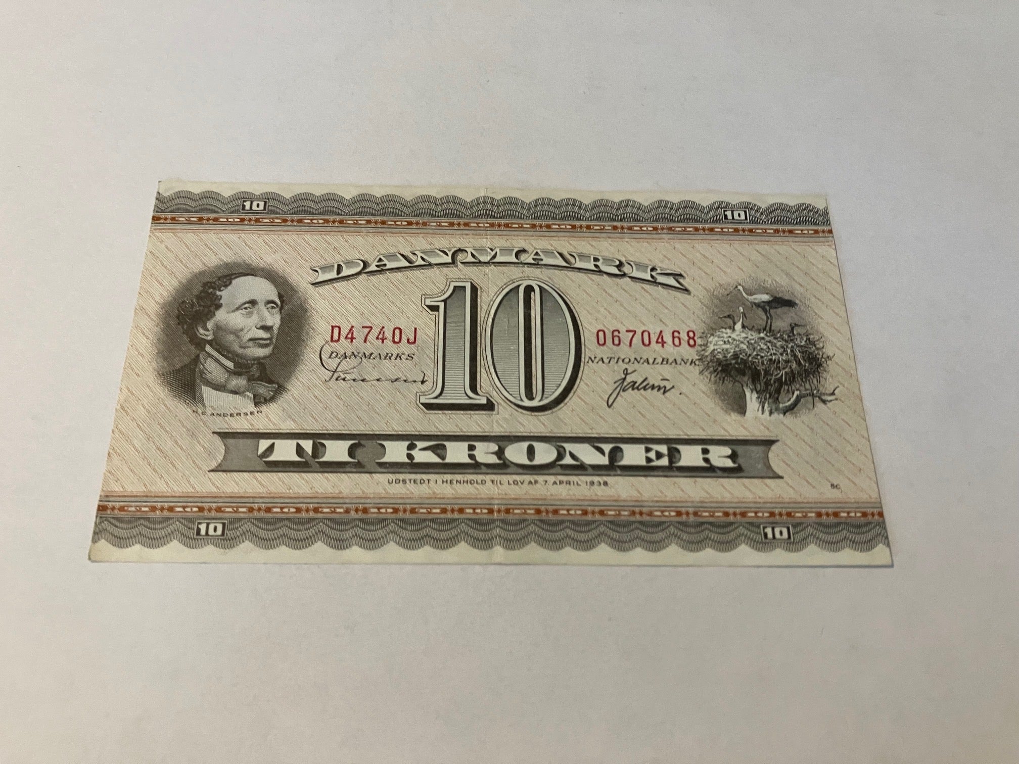 10 Kroner D4 1974 0J